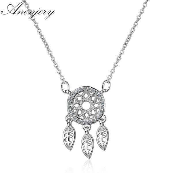 anenjery micro cz dream catcher necklace 925 sterling silver zircon necklace for women collares s-n268
anenjery micro cz dream catcher necklace 925 sterling silver zircon necklace for women collares s-n268