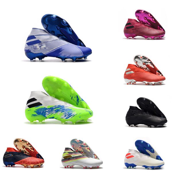 fashion 2019 mens messi nemeziz 19+ laceless fg ace 19+x 19.1 slip-on soccer shoes football high ankle boots cleats size 39-45
fashion 2019 mens messi nemeziz 19+ laceless fg ace 19+x 19.1 slip-on soccer shoes football high ankle boots cleats size 39-45