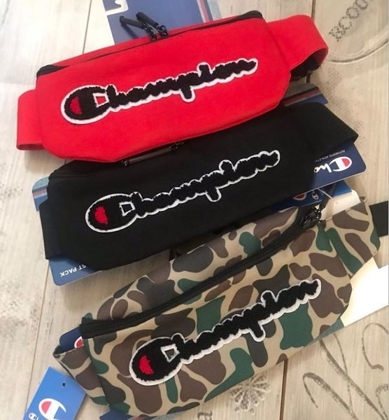 2019 champions brand fanny pack embroidery letter canvas waist bag cross body bags chest bag travel shopping waist bags sale, Black
2019 champions brand fanny pack embroidery letter canvas waist bag cross body bags chest bag travel shopping waist bags sale, Black