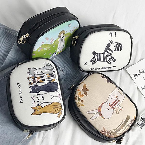 creative girls shoulder bags cute cartoon print handbags flap bag removable straps crossbody bags phone pocket messenger
creative girls shoulder bags cute cartoon print handbags flap bag removable straps crossbody bags phone pocket messenger