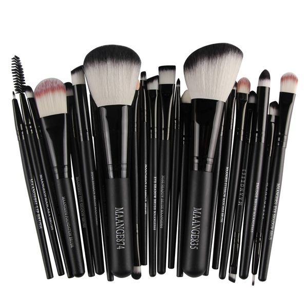 MAANGE 22Pcs Набор косметических кисточек для макияжа Косметическая основа для пудры B 
MAANGE 22Pcs Набор косметических кисточек для макияжа Косметическая основа для пудры B