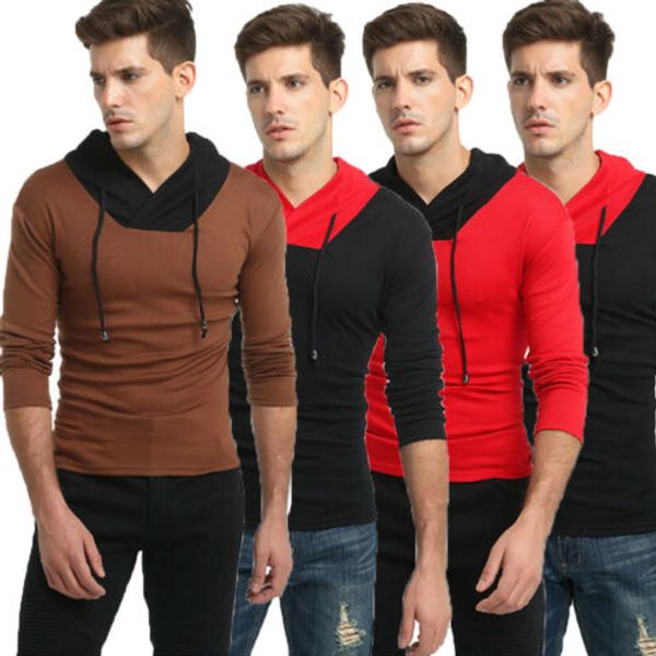 fashion men's slim fit o neck long sleeve muscle tee t-shirt casual blouse, Black
fashion men's slim fit o neck long sleeve muscle tee t-shirt casual blouse, Black