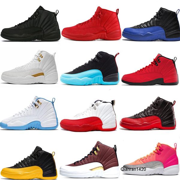 12 12s basketball shoes for mens winterized gym red white black playoffs flu game royal ball punch university shoe size 7-13
12 12s basketball shoes for mens winterized gym red white black playoffs flu game royal ball punch university shoe size 7-13