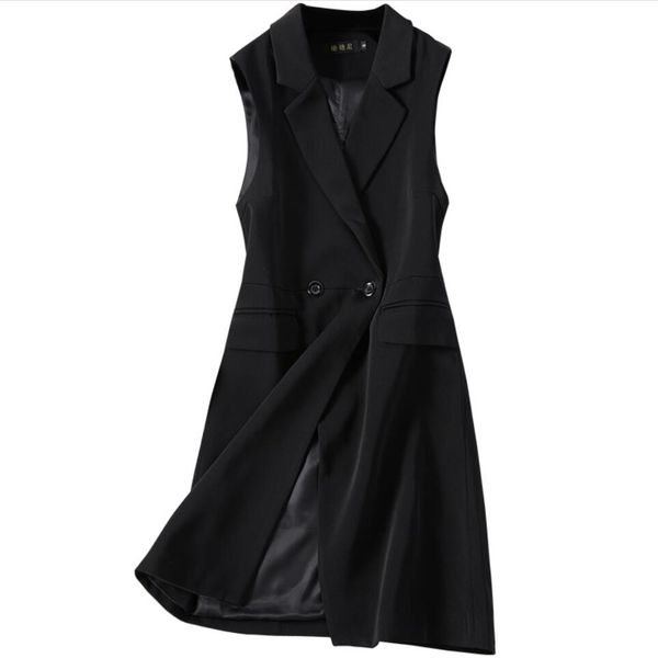 women black vest double breasted formal female waistcoat vestes style women blazer vest, Black;white
women black vest double breasted formal female waistcoat vestes style women blazer vest, Black;white