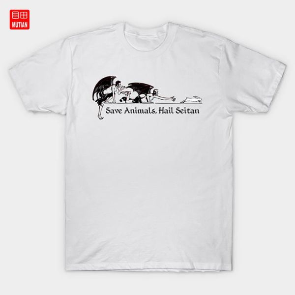 save animals, hail seitan t-shirt animal vegan satanism satan devil go vegan vegans veganism vegetarian seitan, White;black
save animals, hail seitan t-shirt animal vegan satanism satan devil go vegan vegans veganism vegetarian seitan, White;black