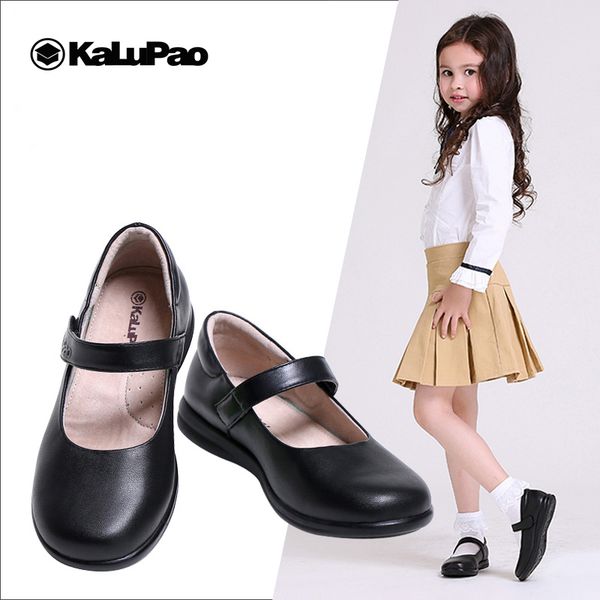 kalupao new black children' school leather shoes spring princess girls shoes kids party little girls flats, Black;grey
kalupao new black children' school leather shoes spring princess girls shoes kids party little girls flats, Black;grey