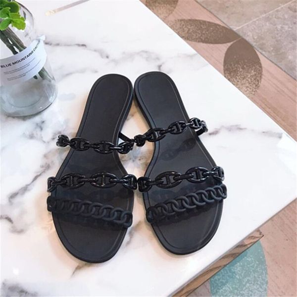 summer 2020 new european and american slippers slippers slippers slippers#729, Black
summer 2020 new european and american slippers slippers slippers slippers#729, Black