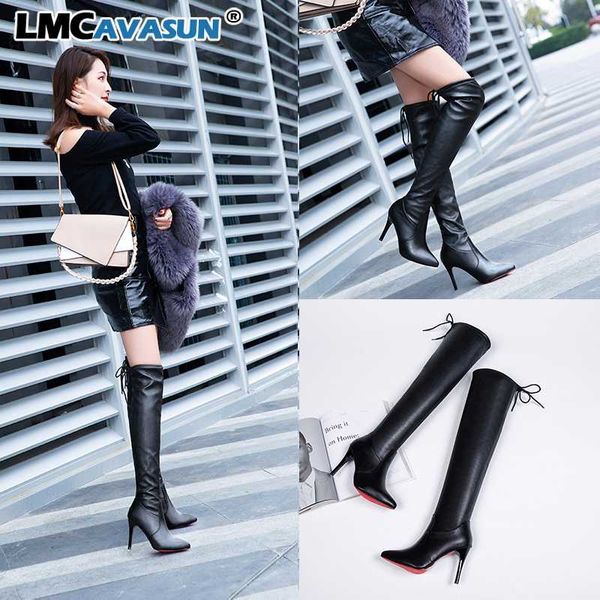 lmcavasun 2020 women shoes boots high heels red bottom over the knee boots leather fashion beauty ladies long size 35-39, Black
lmcavasun 2020 women shoes boots high heels red bottom over the knee boots leather fashion beauty ladies long size 35-39, Black