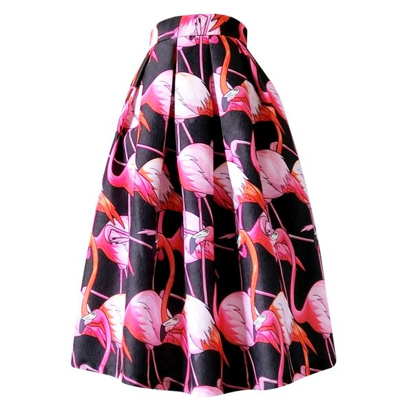 spring fall women printing cute animal black color a-line middle long skirt xhsd-3400
spring fall women printing cute animal black color a-line middle long skirt xhsd-3400