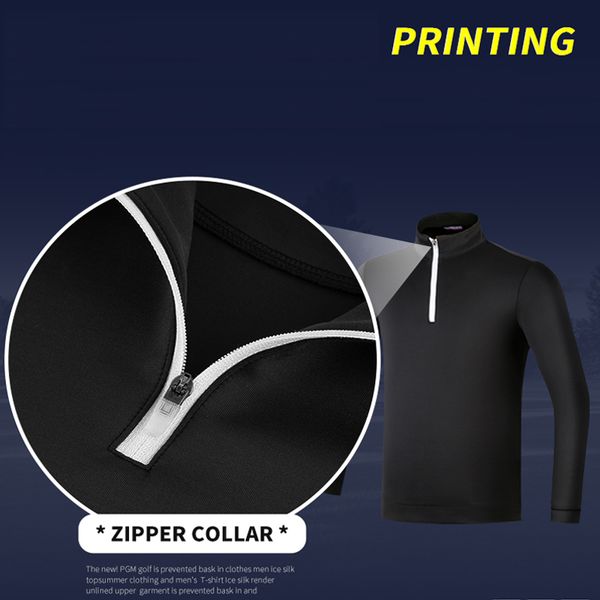 new pgm children's golf long sleeve t-shirt boy autumn winter clothing outdoor sports running training jersey soft comfortable
new pgm children's golf long sleeve t-shirt boy autumn winter clothing outdoor sports running training jersey soft comfortable