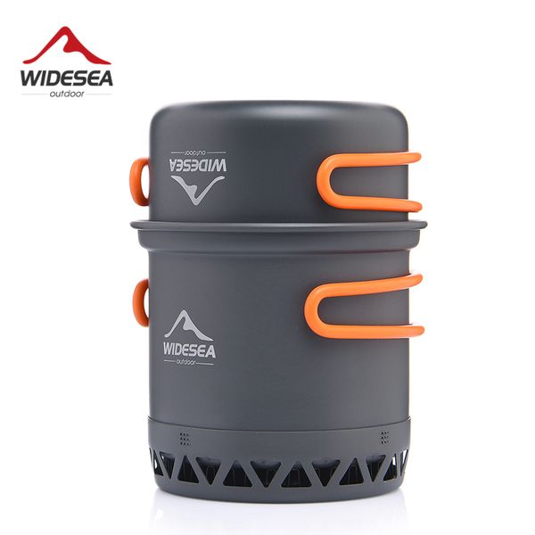 widesea camping cookware outdoor cooking set heat exchange cooker travel tableware tourist kitchen camping pot utensil equipment
widesea camping cookware outdoor cooking set heat exchange cooker travel tableware tourist kitchen camping pot utensil equipment