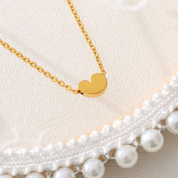 minimal heart necklaces for women romantic stainless steel chain heart choker bridesmaid gifts 2020 collares mujer, Silver
minimal heart necklaces for women romantic stainless steel chain heart choker bridesmaid gifts 2020 collares mujer, Silver