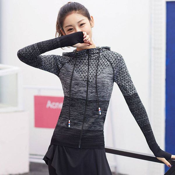 women hooded jacket workout autumn sports running jackets fitness gym women long sleeve casual coat sportswear new, White;red
women hooded jacket workout autumn sports running jackets fitness gym women long sleeve casual coat sportswear new, White;red