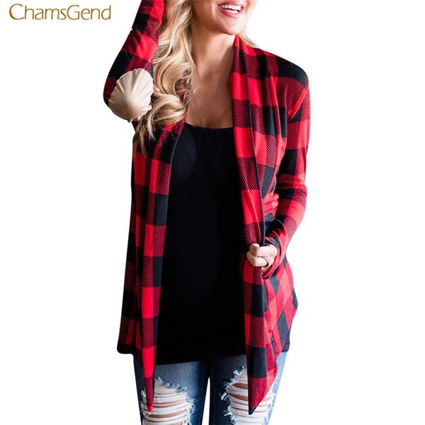 chamsgend women coat open stitch women grid plaid open cape casual coat loose kimono jacket cardigan 2018 winter autumn outwear, Tan;black
chamsgend women coat open stitch women grid plaid open cape casual coat loose kimono jacket cardigan 2018 winter autumn outwear, Tan;black