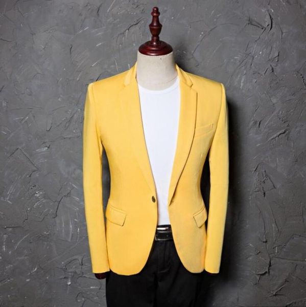 mens casual blazer 2020 new mens fashion single button men suit jacket solid color work wear, White;black
mens casual blazer 2020 new mens fashion single button men suit jacket solid color work wear, White;black
