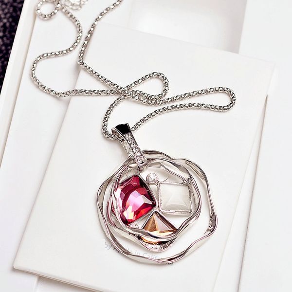 hollow flower long necklace for women fashion bijoux sweet jewelry accessories all match, Silver
hollow flower long necklace for women fashion bijoux sweet jewelry accessories all match, Silver
