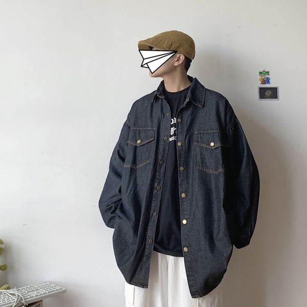 осень новый джинсовой рубашки мужчины моды ретро омывается вскользь denim shirt man streetwear wild сыпучие hip hop с длинными рукавами -2x, White;black
осень новый джинсовой рубашки мужчины моды ретро омывается вскользь denim shirt man streetwear wild сыпучие hip hop с длинными рукавами -2x, White;black