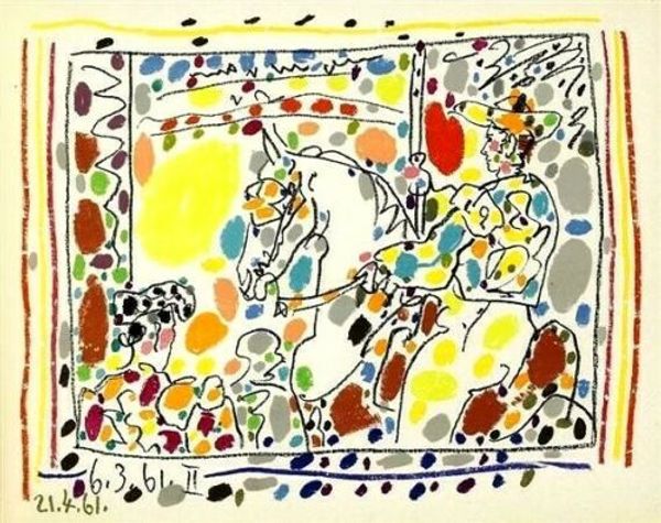 pablo picasso toreros ii mourlot 1961 rare home decor handcrafts /hd print oil painting on canvas wall art canvas pictures 200405
pablo picasso toreros ii mourlot 1961 rare home decor handcrafts /hd print oil painting on canvas wall art canvas pictures 200405