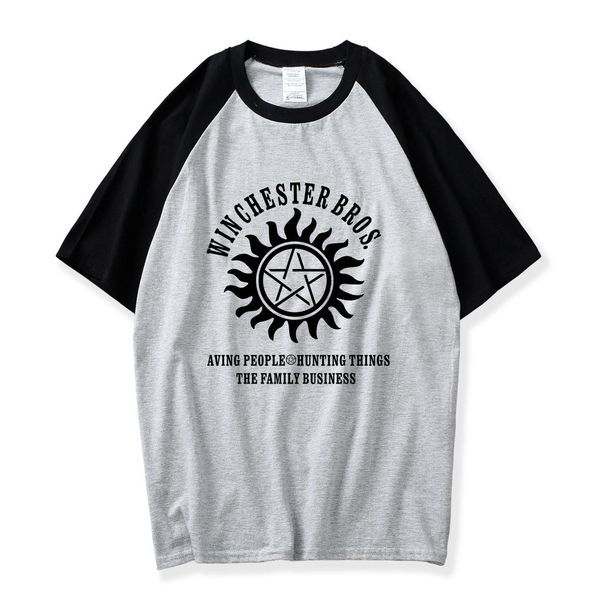 летняя футболка винчестер топы camisa tee хип-хоп футболка реглан мужчины хлопок мужская футболка camiseta собренатуральная футболка, White;black
летняя футболка винчестер топы camisa tee хип-хоп футболка реглан мужчины хлопок мужская футболка camiseta собренатуральная футболка, White;black