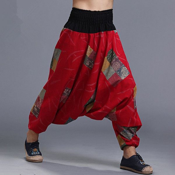 new arrival autumn fluid big crotch pants male travel harem pants comfortable cotton linen bloomers baggy 100801, Black
new arrival autumn fluid big crotch pants male travel harem pants comfortable cotton linen bloomers baggy 100801, Black