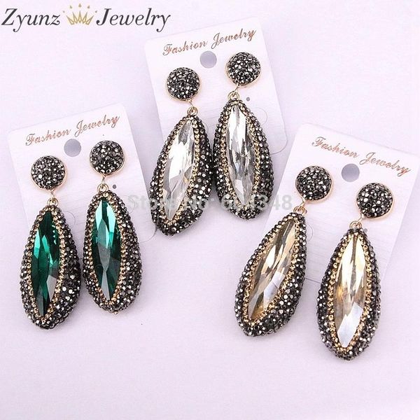 5pairs zyz335-6715 mix color cat eye stone drop earrings rhinestone crystal paved dangle earringd for women gifts, Silver
5pairs zyz335-6715 mix color cat eye stone drop earrings rhinestone crystal paved dangle earringd for women gifts, Silver
