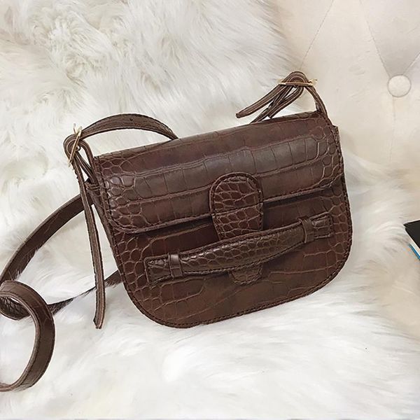 women crossbody bag alligator semicircle saddle messenger bags crocodile shoulder bags for female handbags designer bolsa#15
women crossbody bag alligator semicircle saddle messenger bags crocodile shoulder bags for female handbags designer bolsa#15