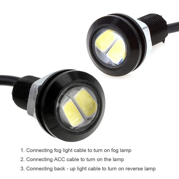 20pcs led eagle eye light high power 18mm dc12v white car fog drl daytime reverse backup parking signal lights car styling
20pcs led eagle eye light high power 18mm dc12v white car fog drl daytime reverse backup parking signal lights car styling