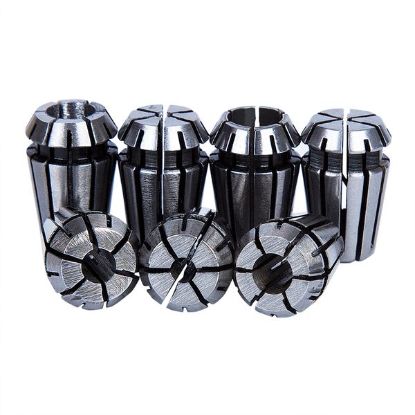 7pcs 1-7mm er11 collet chuck tool bits holder spring collet for cnc engraving machine & milling lathe tool
7pcs 1-7mm er11 collet chuck tool bits holder spring collet for cnc engraving machine & milling lathe tool