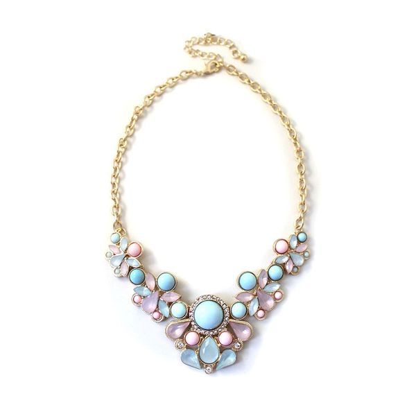 2020 fashion models elegant shiny zircon water droplets fresh short women necklace bohemian exaggerated style banquet jewelry, Silver
2020 fashion models elegant shiny zircon water droplets fresh short women necklace bohemian exaggerated style banquet jewelry, Silver