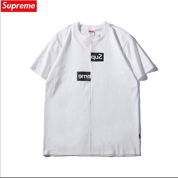 2019 summer fashion designers men's shirt t-shirt letter embroidery t-shirt men's brand short-sleeved t-shirt women's shirt-0, White
2019 summer fashion designers men's shirt t-shirt letter embroidery t-shirt men's brand short-sleeved t-shirt women's shirt-0, White