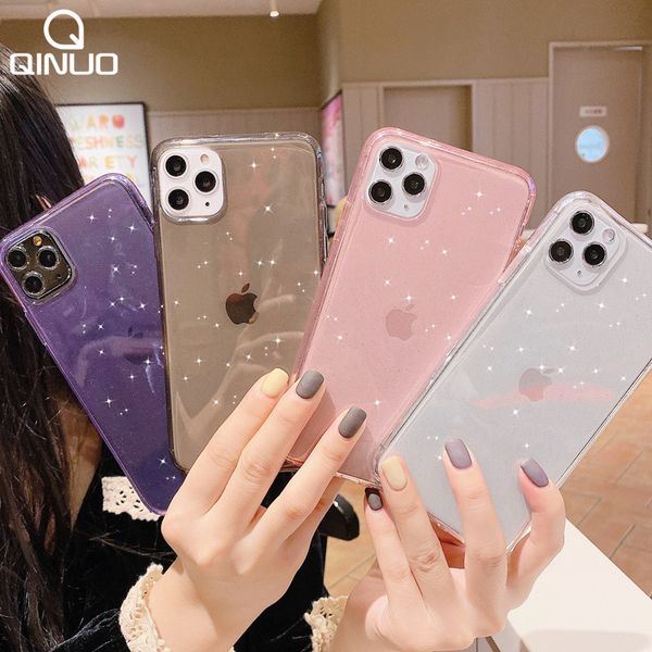 transparent glitter candy color phone case for iphone 11 pro x xr xs max 7 8 6 6s plus 11 shockproof clear bling soft back cover
transparent glitter candy color phone case for iphone 11 pro x xr xs max 7 8 6 6s plus 11 shockproof clear bling soft back cover