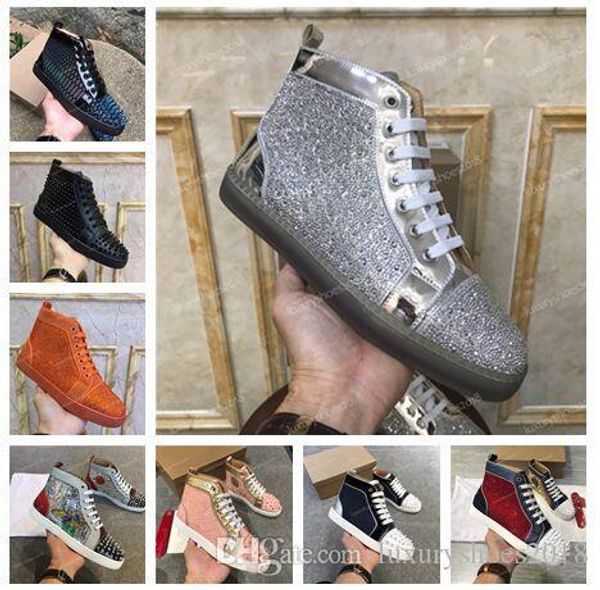 роскошная mens женщины шипованных spike повседневная обувь платформы red подошва bottom кожа замша граффити spike обувь тренер кроссовки cha, Black
роскошная mens женщины шипованных spike повседневная обувь платформы red подошва bottom кожа замша граффити spike обувь тренер кроссовки cha, Black