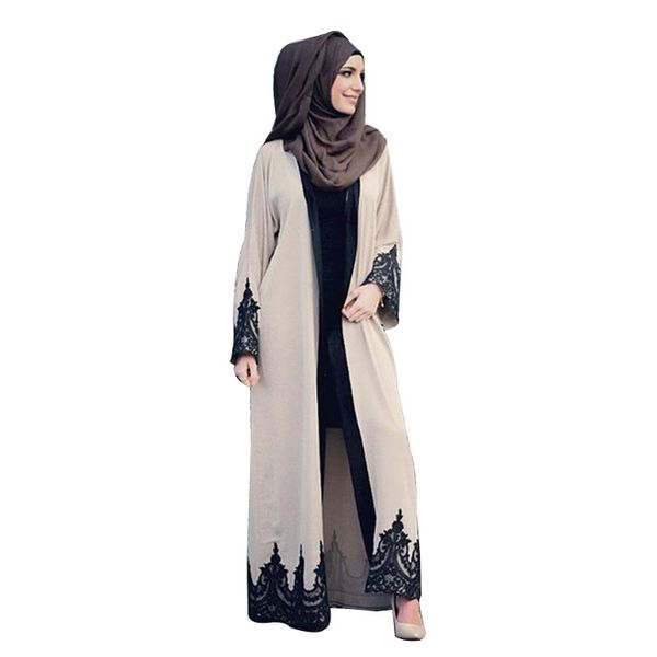 new abaya for women lace long sleeve muslim dress islamic turkish women clothing djellaba robe dress, Red
new abaya for women lace long sleeve muslim dress islamic turkish women clothing djellaba robe dress, Red