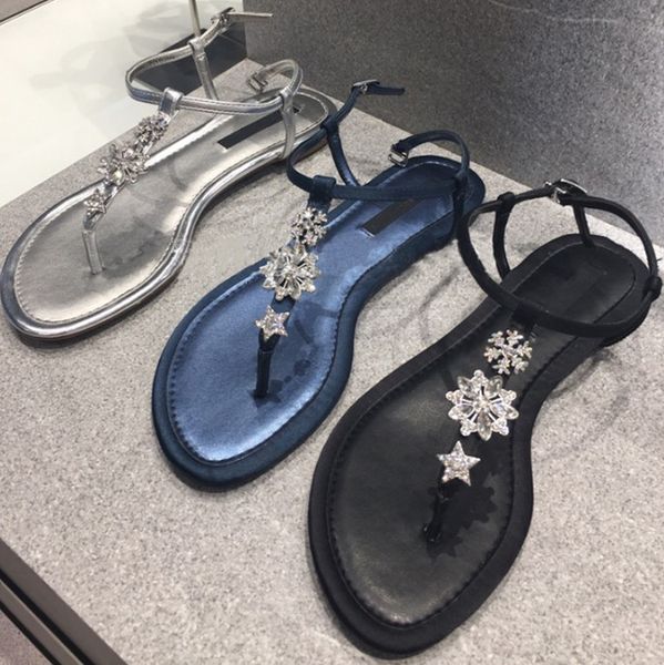 rhinestone new sandals female summer toe rome shoes wild flat shining diamond star clip toe sandals female sandals sandal, Black
rhinestone new sandals female summer toe rome shoes wild flat shining diamond star clip toe sandals female sandals sandal, Black