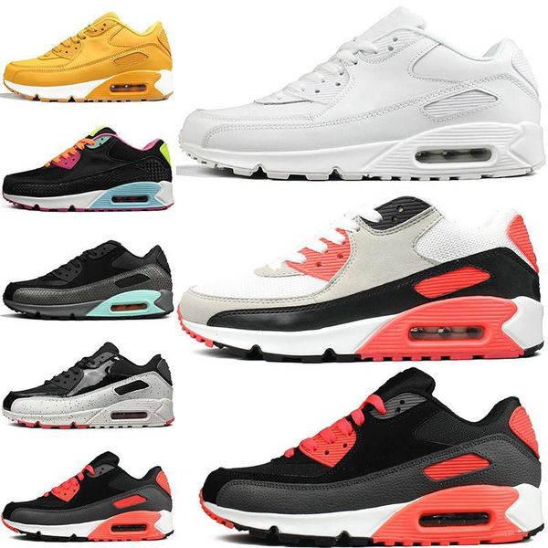 classic 90 running shoes triple black white infrared black crocodile yellow designer men and women training athletes sports shoes 36-45
classic 90 running shoes triple black white infrared black crocodile yellow designer men and women training athletes sports shoes 36-45