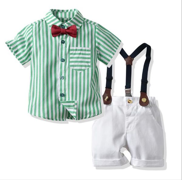 baby boy clothes boy striped bow shirts with cotton overalls children fashion gentleman sets summer baby clothes, White
baby boy clothes boy striped bow shirts with cotton overalls children fashion gentleman sets summer baby clothes, White