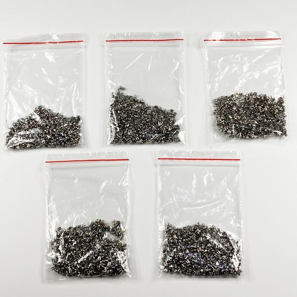 1500 pcs silver spikes rivets four claw nail metal diy for clothing garment nailed beads machine accessories 3*2.3mm, Black
1500 pcs silver spikes rivets four claw nail metal diy for clothing garment nailed beads machine accessories 3*2.3mm, Black