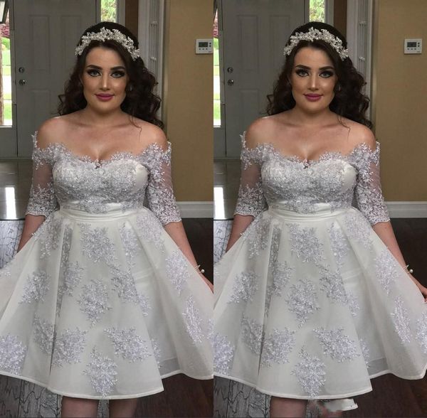 short homecoming dresses lace appliques off the shoulder cocktail dresses half sleeve fitted knee length customize illusion back party gowns, Blue;pink
short homecoming dresses lace appliques off the shoulder cocktail dresses half sleeve fitted knee length customize illusion back party gowns, Blue;pink
