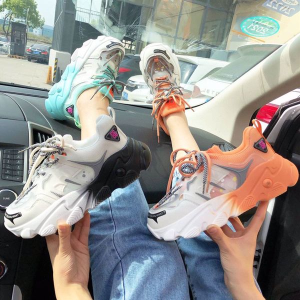 2020 chunky sneakers platform ins fashion women lace up casual shoes brand woman sports trainers old dad shoes, Black
2020 chunky sneakers platform ins fashion women lace up casual shoes brand woman sports trainers old dad shoes, Black