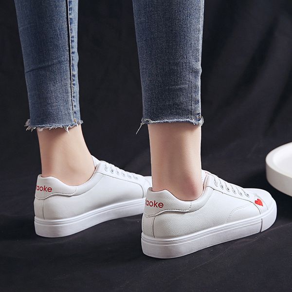 adisputent women white sneakers heart leather shoes women casual flats -up fashion female torridity vulcanize shoes, Black
adisputent women white sneakers heart leather shoes women casual flats -up fashion female torridity vulcanize shoes, Black