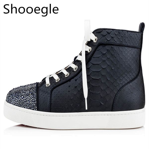 fashion design dark blue casual shoes men lace up sneakers high shoes rhinestone stud flats casual men, Black
fashion design dark blue casual shoes men lace up sneakers high shoes rhinestone stud flats casual men, Black