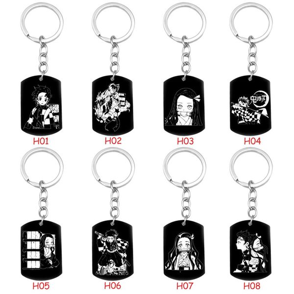 anime demon slayer: kimetsu no yaiba keychain, cartoon character collectible stainless steel keyring novelty bag pendant, Silver
anime demon slayer: kimetsu no yaiba keychain, cartoon character collectible stainless steel keyring novelty bag pendant, Silver