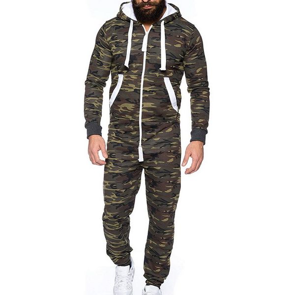 autumn winter men's zipper jumpsuit patchwork sportswear casual hooded sportswear with pocket thick fashion one-piece playsuit, Black
autumn winter men's zipper jumpsuit patchwork sportswear casual hooded sportswear with pocket thick fashion one-piece playsuit, Black