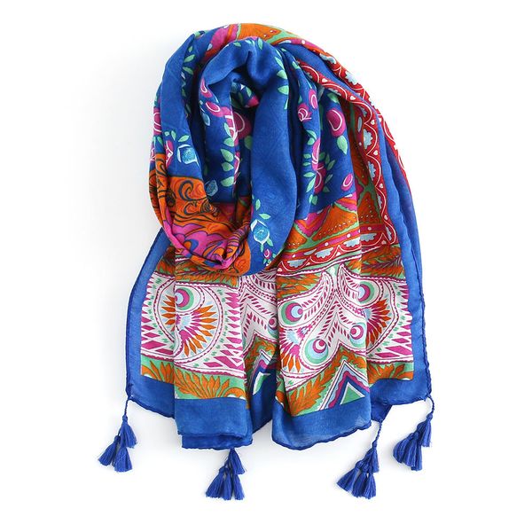 women scarf for lightweight flower pattern cotton tassel long neck scarf soft scarves fantastic neckerchief wraps echarpe
women scarf for lightweight flower pattern cotton tassel long neck scarf soft scarves fantastic neckerchief wraps echarpe