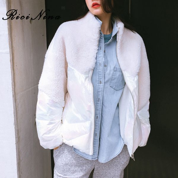 ricinina winter jackets women parka 2019 wool patchwork warm casual overcoats for woman cashmere coat women jacket autumn female, Black
ricinina winter jackets women parka 2019 wool patchwork warm casual overcoats for woman cashmere coat women jacket autumn female, Black