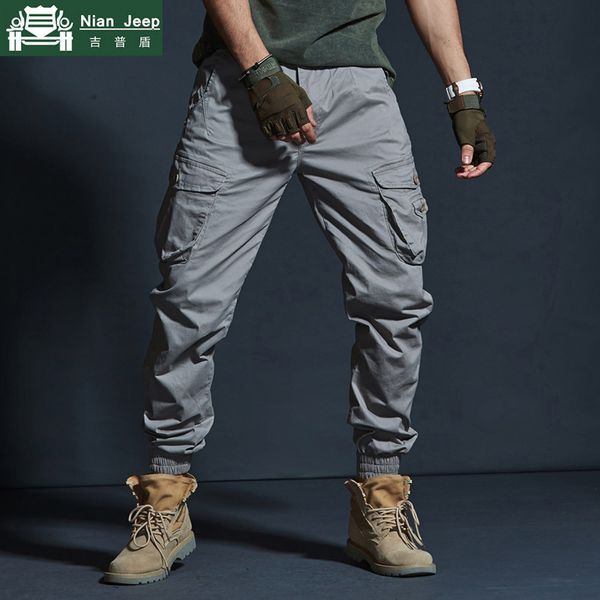cargo pants men cotton elasticity mens trousers streetwear multi-pocket camouflage washed joggers casual pantalon homme, Black
cargo pants men cotton elasticity mens trousers streetwear multi-pocket camouflage washed joggers casual pantalon homme, Black