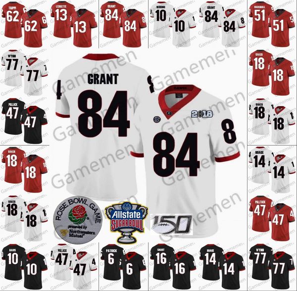 Georgia Bulldogs 35 Brian Herrien 2019 UGA Football 3 Zamir White 1 Brenton Cox Any Name Number stitched men Jersey NCAA 150TH
Georgia Bulldogs 35 Brian Herrien 2019 UGA Football 3 Zamir White 1 Brenton Cox Any Name Number stitched men Jersey NCAA 150TH