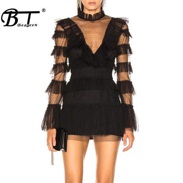 beateen 2020 new v-neck round neck multiple patchwork mesh lace long sleeves the zen dress women party mini dress, Black;gray
beateen 2020 new v-neck round neck multiple patchwork mesh lace long sleeves the zen dress women party mini dress, Black;gray