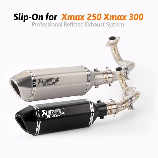 xmax 250 300 exhaust motorcycle 250 modified muffler 300 slip-on for series scooters 2017-2019
xmax 250 300 exhaust motorcycle 250 modified muffler 300 slip-on for series scooters 2017-2019