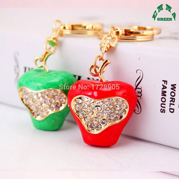 rhinestone key ring red green enamel apple 3d fruit jewelry keychain women key holder chain ring car bag pendant 2pcs, Silver
rhinestone key ring red green enamel apple 3d fruit jewelry keychain women key holder chain ring car bag pendant 2pcs, Silver